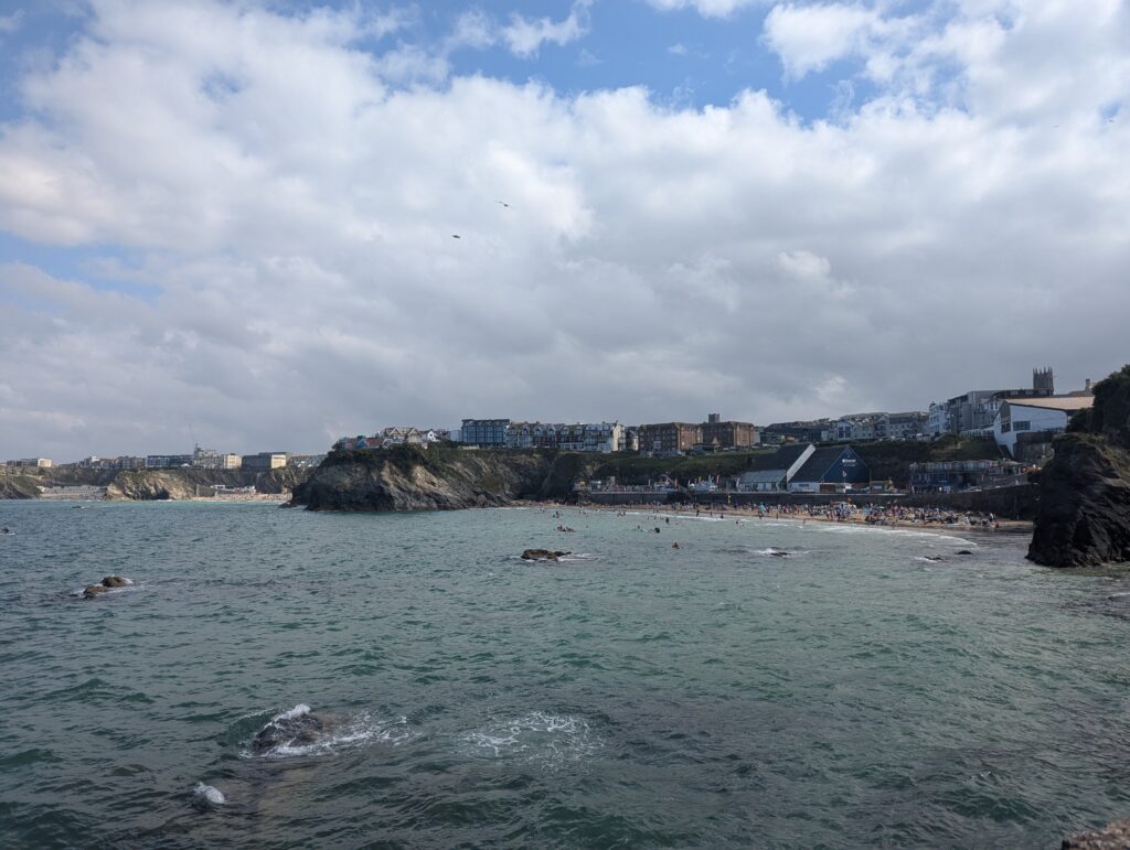Newquay beach