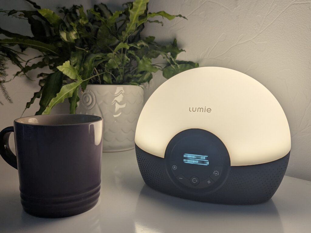 Lumie Glow 150 wake up light from very.co.uk