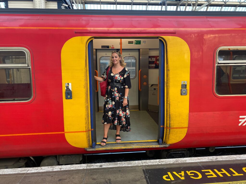 June 2025 on the train