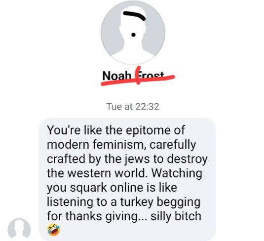 Noah Frost abuse