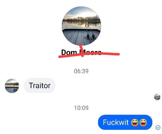 Dom Moore abuse