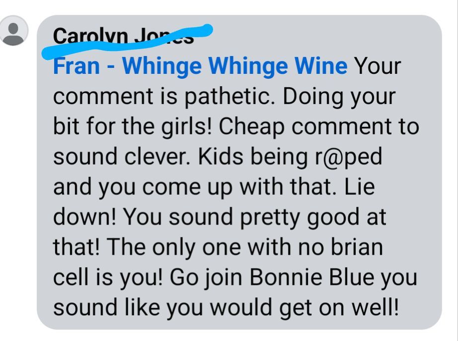 Carolyn Jones abuse