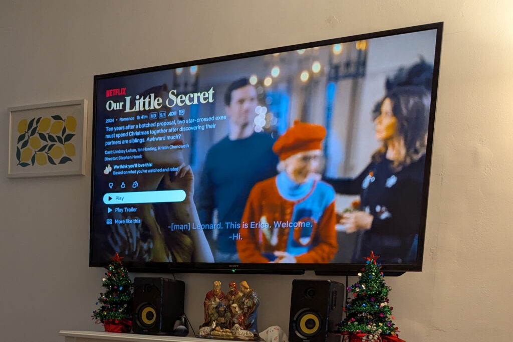 Our little secret christmas film review