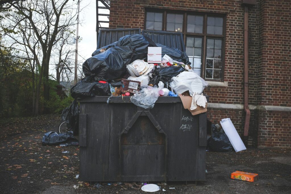 trash dumptser